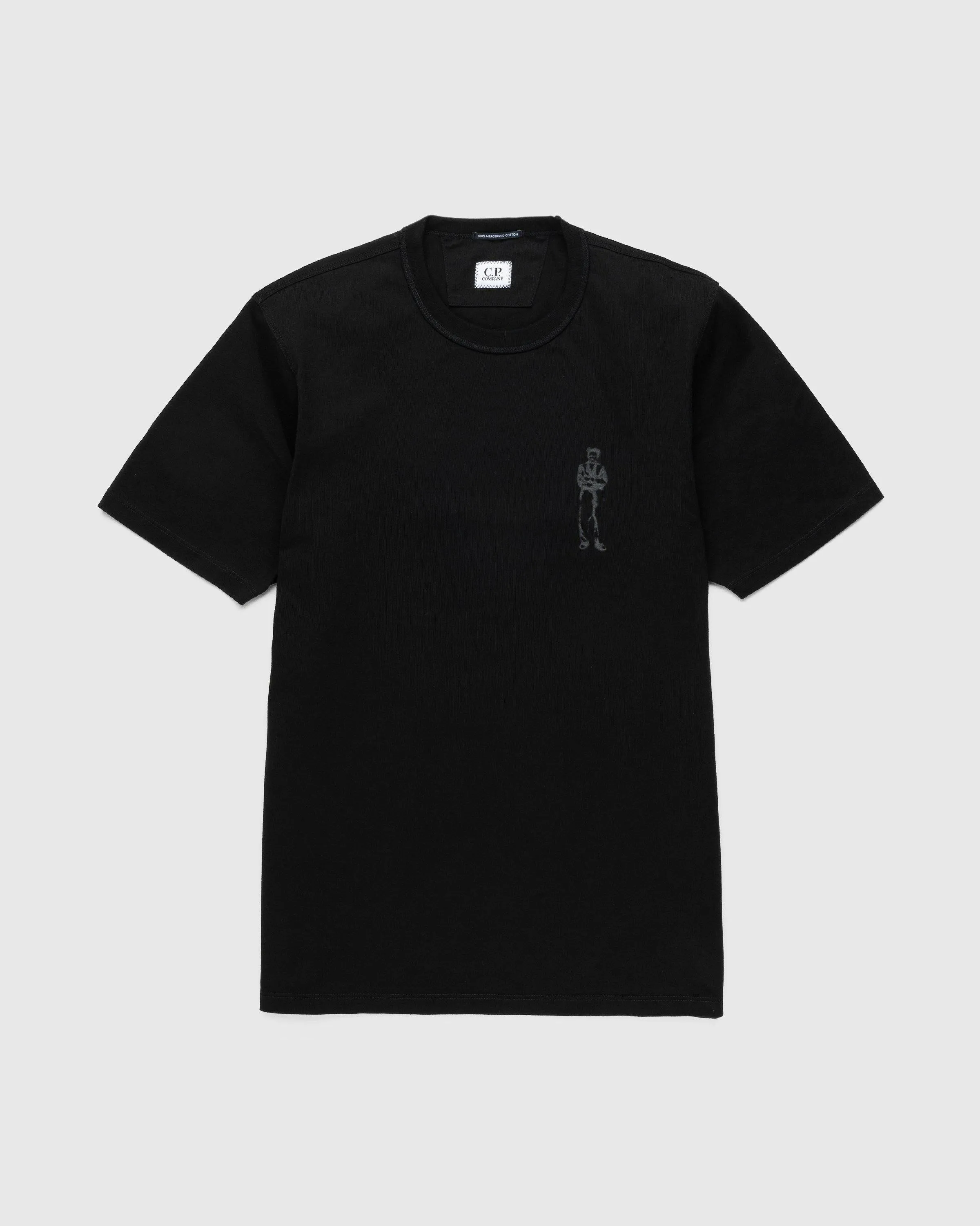 C.P. Company – Mercerized Jersey Sailor T-Shirt Black | Highsnobiety Shop