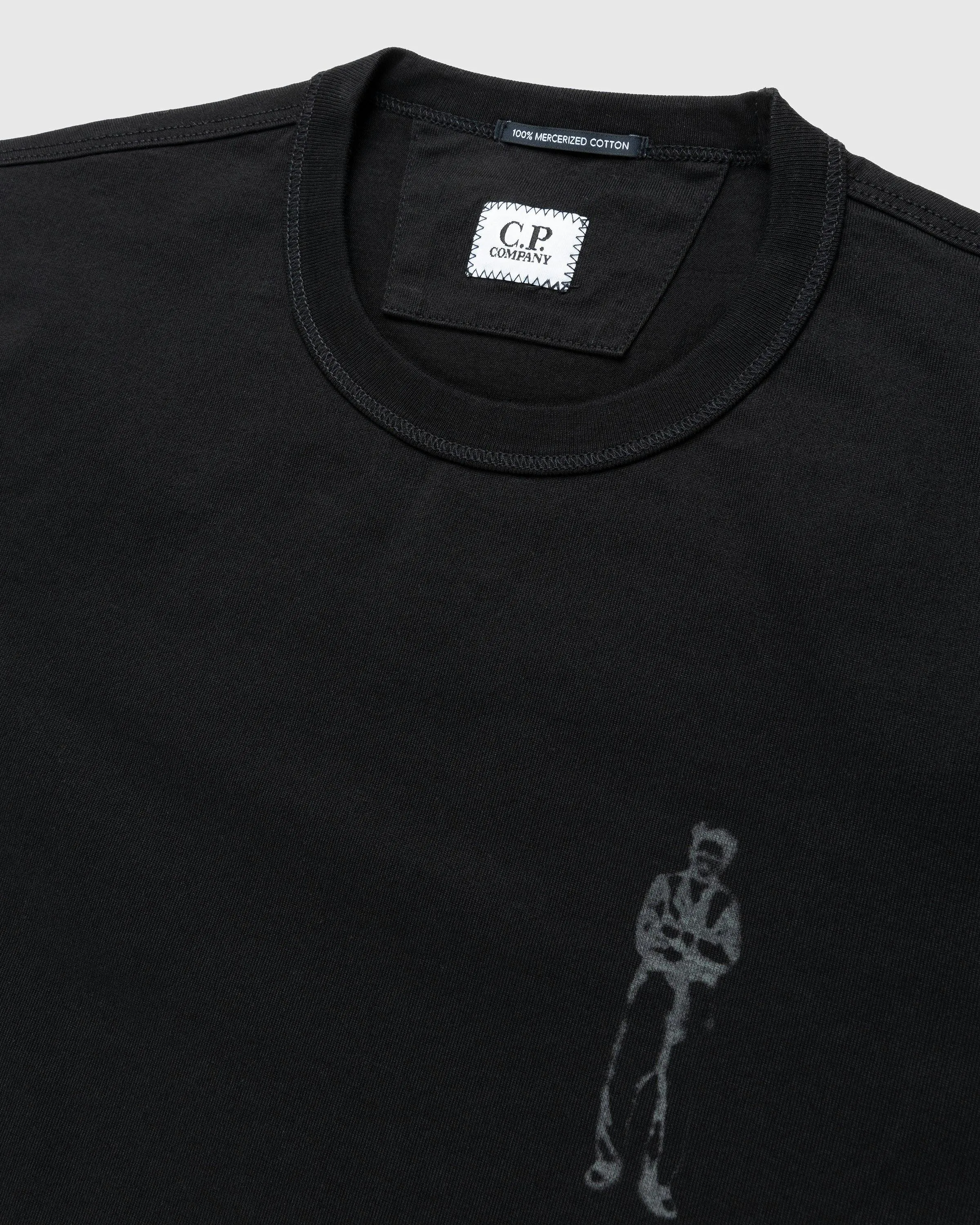 C.P. Company – Mercerized Jersey Sailor T-Shirt Black | Highsnobiety Shop
